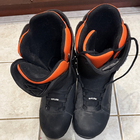 Flow Vega Snowboarding Boots – Black/Orange – Lightly Used - Picture 11 of 15